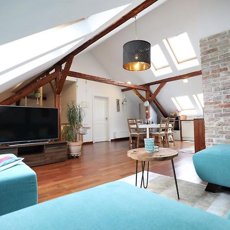 Beautiful And Romantic Penthouse With Two Terraces 브라티슬라바 외부 사진