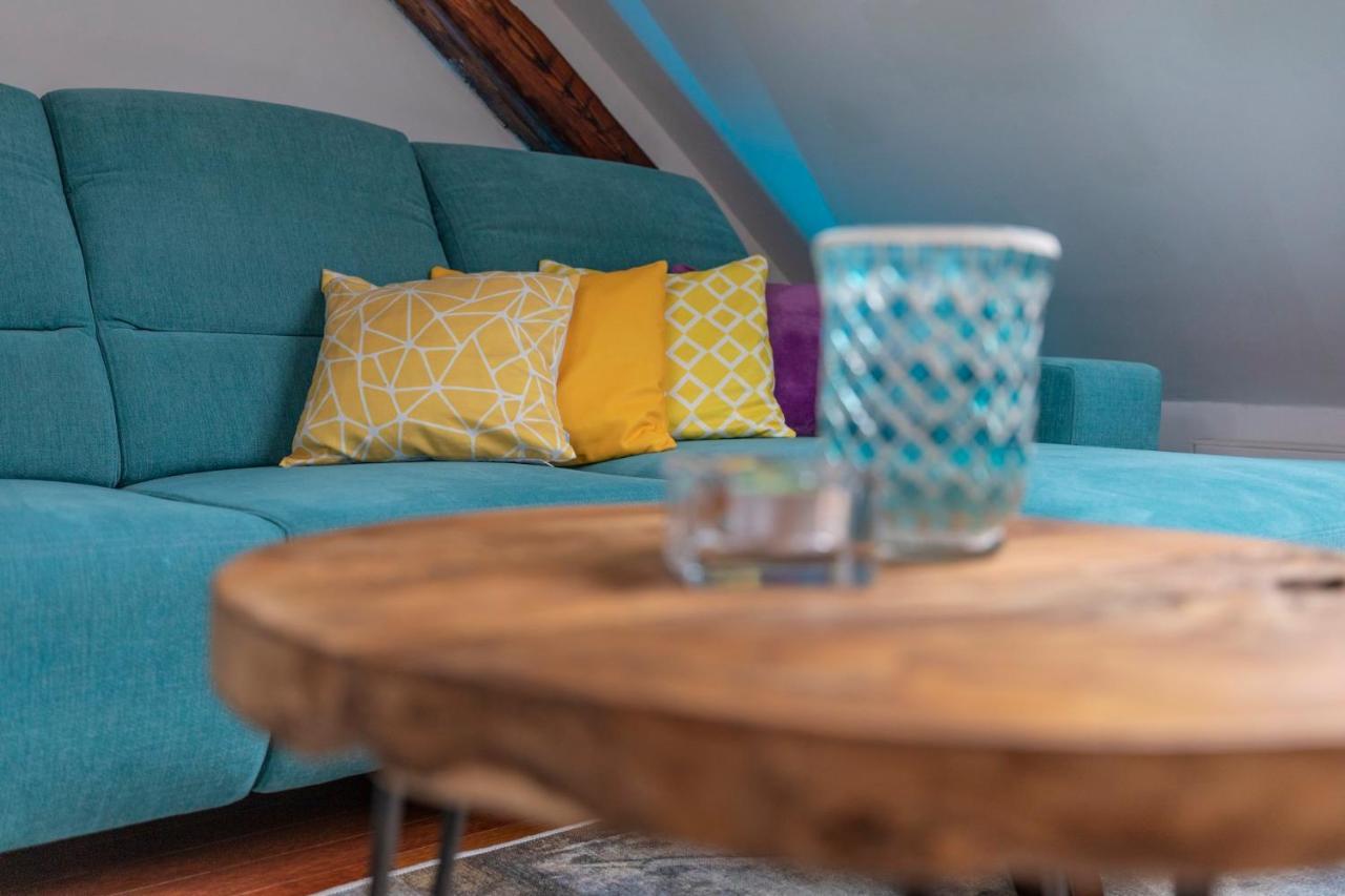 Beautiful And Romantic Penthouse With Two Terraces 브라티슬라바 외부 사진